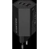 CANYON įkroviklis HEXAGON 65 GaN 65W 2xPD 1xQC EU Juodas
