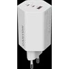 CANYON įkroviklis HEXAGON 65 GaN 65W 2xPD 1xQC EU Baltas