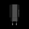 CANYON įkroviklis HEXAGON 65 GaN 65W 2xPD 1xQC EU Juodas