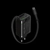 CANYON charger OnCharge 65RC Build-In Cable USB-C 65W 1xPD 1xQC EU Juodas