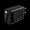 CANYON įkroviklis OnCharge 65RC įmontuojamas laidas USB-C 65W 1xPD 1xQC EU Juodas