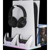 CANYON aušinimo stovas CS-51 RGB PS5 Slim/DE Charge Baltas