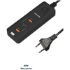 CANYON įkroviklis H-10 PD 20W QC 3.0 18W 2USB-A 2USB-C stalinis juodas