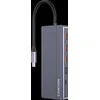 CANYON šakotuvas DS-16 13in1 4k USB-C pilkas