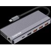 CANYON šakotuvas DS-16 13in1 4k USB-C pilkas