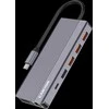 CANYON šakotuvas DS-16 13in1 4k USB-C pilkas