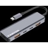 CANYON hub DS-18 5in1 USB-C Pilkas