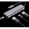 CANYON hub DS-18 5in1 USB-C Pilkas