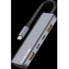 CANYON hub DS-18 5in1 USB-C Pilkas