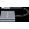 CANYON šakotuvas DS-3 3in1 USB-C Tamsiai pilka