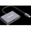 CANYON hub DS-4 3in1 USB-C Pilkas