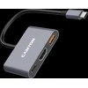 CANYON hub DS-4 3in1 USB-C Pilkas