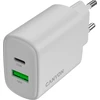 CANYON įkroviklis OnCharge 250 25W 1xPD 1xQC ES baltas