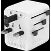 CANYON kelioninis adapteris OnTour 20 ES/JK/JAV/Australijos 20 W, baltas