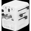 CANYON kelioninis adapteris OnTour 20 ES/JK/JAV/Australijos 20 W, baltas