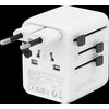 CANYON kelioninis adapteris OnTour 20 ES/JK/JAV/Australijos 20 W, baltas