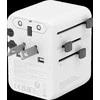 CANYON kelioninis adapteris OnTour 70 EU/JK/JAV/Australija 70W, baltas