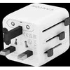 CANYON kelioninis adapteris OnTour One ES/JK/JAV/Australijos baltas
