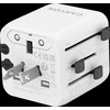 CANYON kelioninis adapteris OnTour One ES/JK/JAV/Australijos baltas