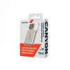 CANYON magnetic power bank OnPower 500 PD20W 5000mAh Aliuminio Star Pilkas