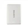 CANYON magnetic power bank OnPower 500 PD20W 5000mAh Aliuminio Star Pilkas