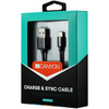 Apple CANYON kabelis MFI-1 Lightning 12W 1m Juodas