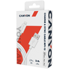 CANYON kabelis MFI-12 USB-A į Lightning 2m Baltas