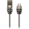 CANYON laidas UM-5 MicroUSB 10W 1m Dark Pilkas