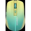 CANYON pelė MW-44 Wireless Charge Geltona mėlyna