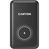 CANYON maitinimo blokas PB-1001 10000 mAh PD 18W QC 3.0 Wireless 10W Juodas