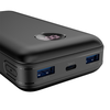 CANYON maitinimo blokas PB-2002 LED 20000 mAh PD 20W QC 3.0 juodas
