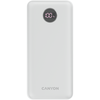CANYON maitinimo blokas PB-2002 LED 20000 mAh PD 20W QC 3.0 baltas