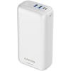 CANYON maitinimo blokas PB-301 LED 30000 mAh PD 20W QC 3.0 baltas
