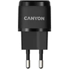 CANYON H-20-05, PD 20W Įvestis: 100V-240V, Išvestis: 1 prievado įkrovimas: USB-C:PD 20W (5V3A/9V2.22A/12V1.66A), Eu kištukas, Viršįtampa, perkaitęs, Apsauga nuo viršsrovių ir trumpojo jungimo Atitinka CE RoHs, ERP. Dydis: 68,5*29,2*29,4mm, 32,5g, Juodas