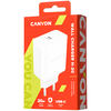 Canyon, PD sieninis įkroviklis, įėjimas: 110V-240V, išėjimas: PD 20W, Eu kištukas, apsauga nuo perkrovos, perkaitimo, per didelės srovės ir trumpojo jungimo Atitinka CE RoHs, ERP. Dydis: 89*46*26,5mm, 52g, Baltas