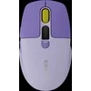 CANYON pelė MW-26 LCD tyli dvigubo režimo belaidė violetinė