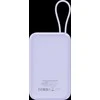 CANYON maitinimo blokas OnPower 101 įmontuotas kabelis 10000 mAh PD22.5W Violetinė
