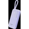 CANYON maitinimo blokas OnPower 101 įmontuotas kabelis 10000 mAh PD22.5W Violetinė
