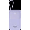 CANYON maitinimo blokas OnPower 101 įmontuotas kabelis 10000 mAh PD22.5W Violetinė