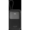 CANYON maitinimo blokas OnPower 101 įmontuotas kabelis 10000 mAh PD22.5W juodas