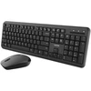 CANYON SET-W20 JK/JAV Klaviatūra ir pelė Velvet Wireless Juodas