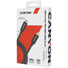 CANYON laidas UC-44 USB-C į USB-C 240W 40Gbps 4k 1m Juodas