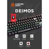 Mechaninė klaviatūra žaidimams Canyon Deimos GK-4, NKRO, 20 pašvietimo režimų, US išdėstymas