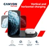 CANYON belaidis įkroviklis WS-202 10W 2in1 Juodas