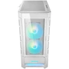 COUGAR DUOFACE RGB PC Dėklas, Mid Tower, Baltas