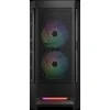 COUGAR DUOFACE RGB kompiuterio korpusas, vidutinio dydžio bokštas, Juodas