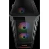COUGAR DUOFACE RGB kompiuterio korpusas, vidutinio dydžio bokštas, Juodas