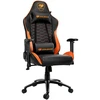 Žaidimų kėdė COUGAR OUTRIDER, Juodos/oranžinės spalvos