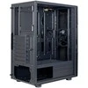 Inter tech Chassis IT-3306 Cavy Gaming Tower, ATX, 1xUSB3.0, 2xUSB2.0, PSU pasirinktinai, Lango šoninis skydelis, LED juostos priekyje , 120mm ARGB ventiliatorius, Juodas