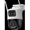 „Imou Cruiser Dual 2 Pro“ 8 MP, spalvota naktinio matymo „Wi-Fi“ IP kamera, 4+4 MP, 355 laipsnių pasukimas ir 90 laipsnių pakreipimas, 1/2,9 colio CMOS, H.265/H.264, „micro SD“ (512 GB), 30 kadrų per sekundę 1620 pikselių vaizdo kokybė, 3,6 mm fiksuotas objektyvas, naktinio matymo atstumas iki 30 m, 8 kartų priartinimas, 1xRJ45, mikrofonas ir garsiakalbis.